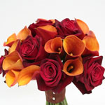 Rose and Calla Bridal Flowers